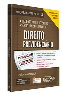 Capa do livro Elementos do Direito. Direito Previdenciário - Volume 19
