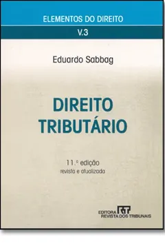 Livro Elementos Do Direito. Direito Tributário - Volume 3 - Resumo, Resenha, PDF, etc.