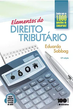 Livro Elementos do Direito Tributário - Resumo, Resenha, PDF, etc.