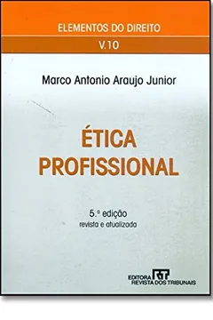 Capa do livro Elementos Do Direito  V.10 - Etica Profissional