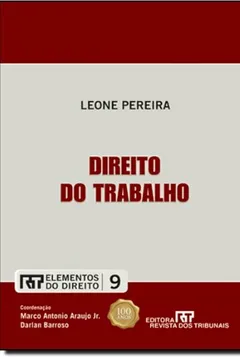 Livro Elementos Do Direito - Volume 09 - Direito Do Trabalho - Resumo, Resenha, PDF, etc.
