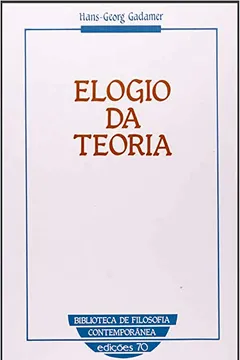 Capa do livro Elogio da Teoria
