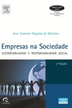 Livro Empresas na Sociedade. Sustentabilidade e Responsabilidade Social - Resumo, Resenha, PDF, etc.