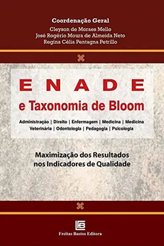 Livro Enade e taxonomia de Bloom: Maximização dos resultados nos indicadores de qualidade - Resumo, Resenha, PDF, etc.