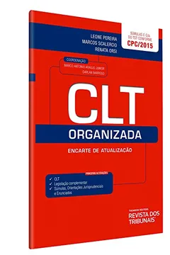 Livro Encarte de Atualização CLT Organizada - Resumo, Resenha, PDF, etc.