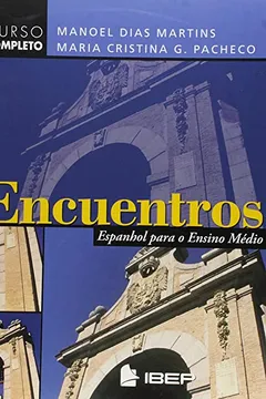Capa do livro Encuentros. Espanhol Para o Ensino Médio