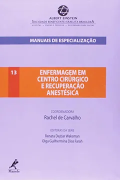 Capa do livro Enfermagem em Centro Cirúrgico e Recuperação Anestésica