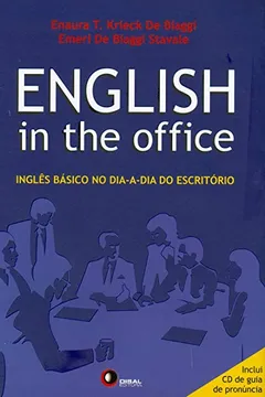Capa do livro English in the Office. Inglês Básico no Dia-A-Dia do Escritório (+ CD)