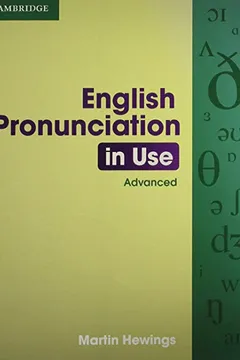 Capa do livro English Pronunciation in Use: Advanced [With CDROM and CDs]