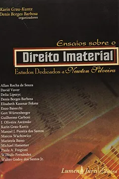 Livro Ensaio Sobre O Direito Imaterial - Resumo, Resenha, PDF, etc.