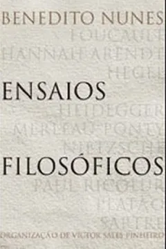 Livro Ensaios Filosóficos - Resumo, Resenha, PDF, etc.