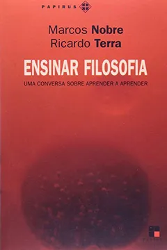 Capa do livro Ensinar Filosofia