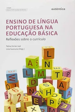 Capa do livro Ensino de Língua Portuguesa na Educação Básica. Reflexões Sobre o Currículo