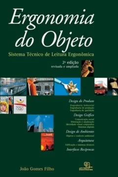 Livro Ergonomia do Objeto - Resumo, Resenha, PDF, etc.