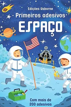 Capa do livro Espaço. Primeiros Adesivos