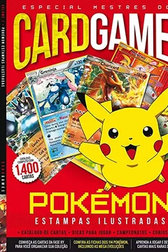 Livro Especial Mestres dos Cardgames. Pokémon - Resumo, Resenha, PDF, etc.