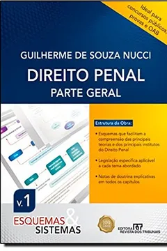 Livro Esquemas e Sistemas. Direito Penal - Volume 1 - Resumo, Resenha, PDF, etc.