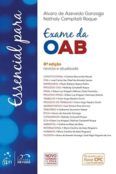 Livro Essencial Para o Exame da OAB - Série Essencial - Resumo, Resenha, PDF, etc.