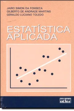 Capa do livro Estatística Aplicada