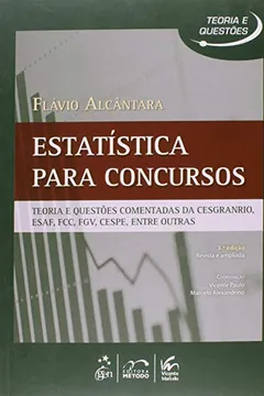 Livro Estatística Para Concursos - Série Teoria e Questões - Resumo, Resenha, PDF, etc.