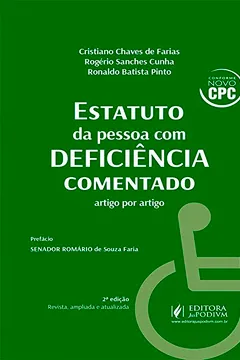 Livro Estatuto da Pessoa com Deficiência - Resumo, Resenha, PDF, etc.