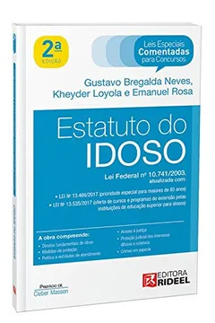 Livro Estatuto do Idoso. Lei Federal no 10.741/2003 - Resumo, Resenha, PDF, etc.