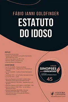 Livro Estatuto do Idoso. Sinopses Para Concursos - Volume 45 - Resumo, Resenha, PDF, etc.