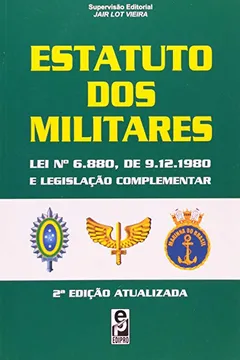 Livro Estatuto Dos Militares - Resumo, Resenha, PDF, etc.
