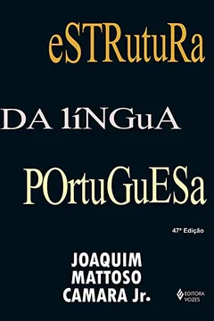 Capa do livro Estrutura da Língua Portuguesa