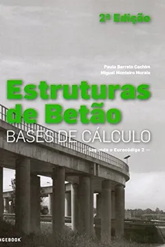 Capa do livro Estruturas de Betão. Bases de Cálculo Segundo Eurocódigo 2