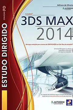 Capa do livro Estudo Dirigido de Autodesk 3ds Max 2014