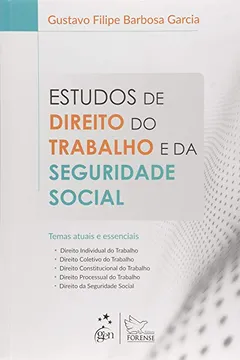 Livro Estudos de Direito do Trabalho e da Seguridade Social - Resumo, Resenha, PDF, etc.