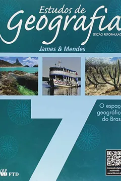 Capa do livro Estudos De Geografia - 7. Ano - O Espaco Geografico Do Brasil