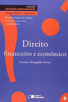 Livro Estudos Direcionados - Direito Financeiro E Economico - Resumo, Resenha, PDF, etc.