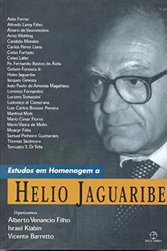 Capa do livro Estudos em Homenagem a Helio Jaguaribe