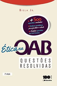 Livro Ética na OAB. Questões Resolvidas - Resumo, Resenha, PDF, etc.