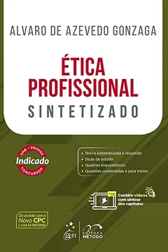 Livro Ética Profissional - Sintetizado - Resumo, Resenha, PDF, etc.