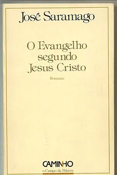 Capa do livro Evangelho Segundo Jesus Cristo