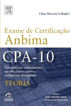 Livro Exame de Certificação ANBIMA CPA-10. Teoria - Resumo, Resenha, PDF, etc.