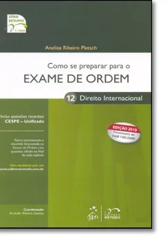 Livro Exame De Ordem. 1ª Fase. Direito Internacional - Resumo, Resenha, PDF, etc.