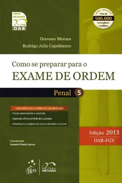 Livro Exame De Ordem. 1ª Fase. Penal - Resumo, Resenha, PDF, etc.