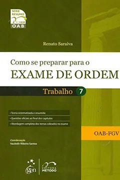 Livro Exame De Ordem - 1ª Fase - Trabalho - Resumo, Resenha, PDF, etc.