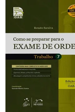 Livro Exame De Ordem 1º Fase - Trabalho - Resumo, Resenha, PDF, etc.
