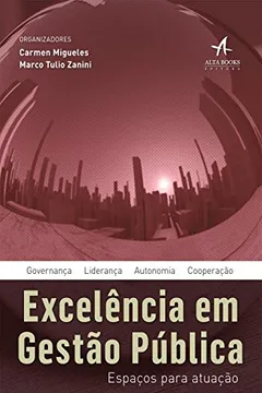 Capa do livro Excelência em Gestão Pública