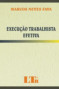 Capa do livro Execução Trabalhista Efetiva