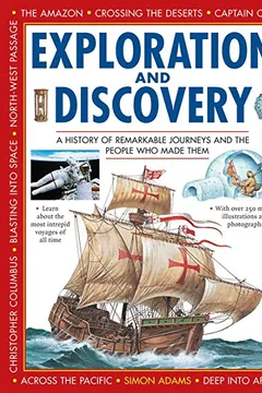 Capa do livro Exploration and Discovery: A History of Remarkable Journeys and the People Who Made Them