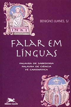 Capa do livro Falar Em Línguas