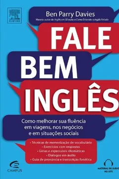 Capa do livro Fale Bem Inglês