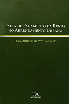 Capa do livro Falta De Pagamento Da Renda No Arrendamento Urbano