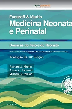Capa do livro Fanaroff e Martin Medicina Neonatal e Perinatal